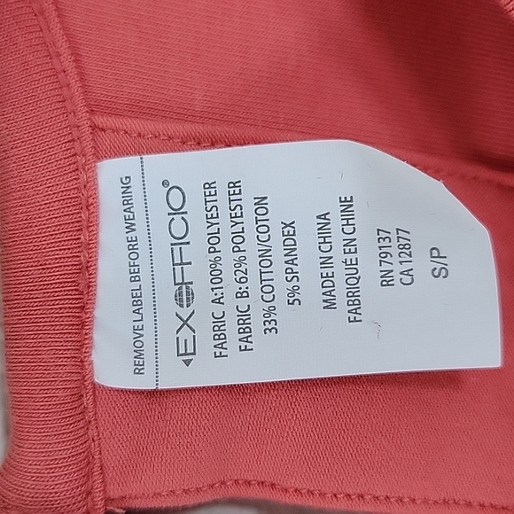 NWT Exofficio Lazuli Convertible Sleeveless Tank Nectar Size Small - Picture 4 of 9